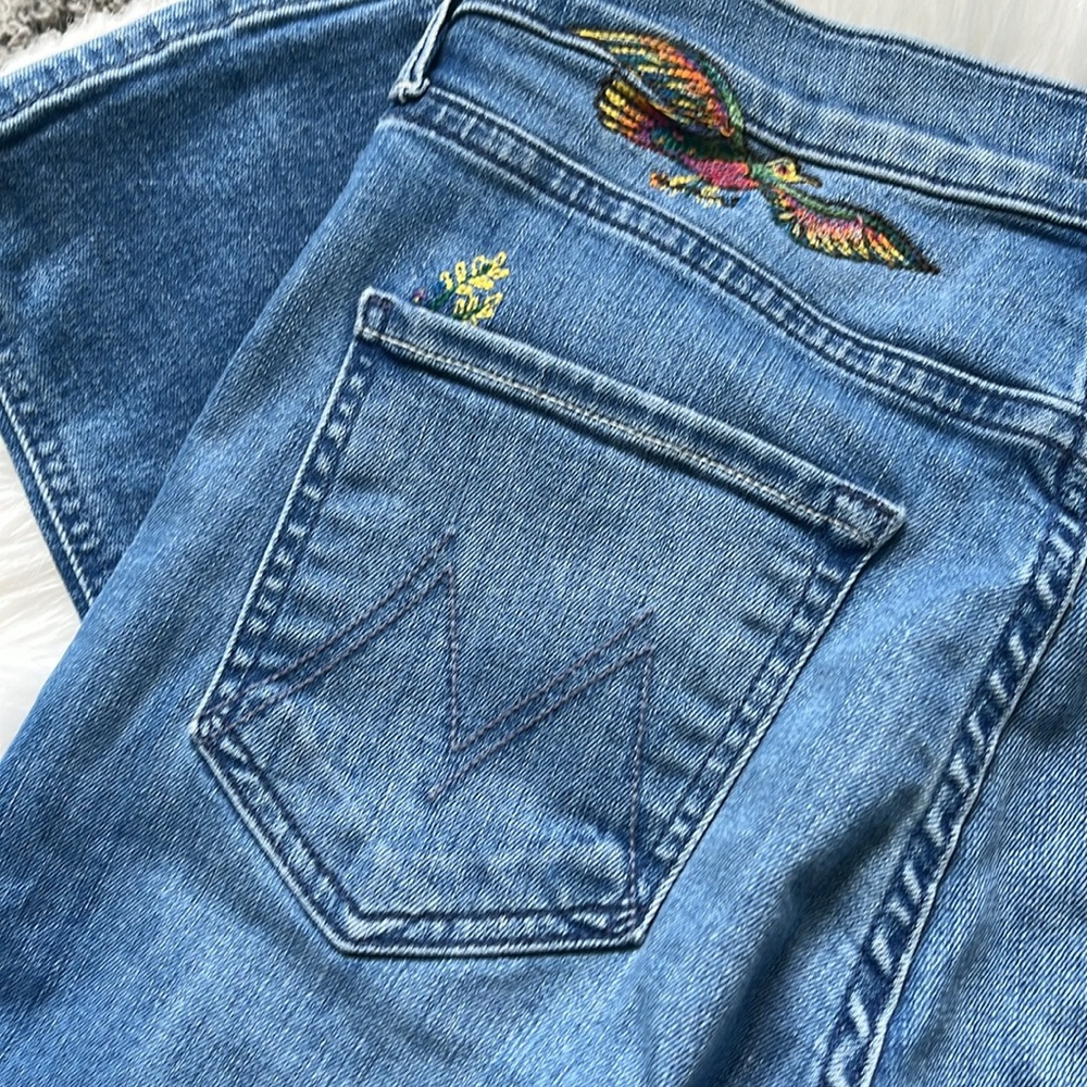 MOTHER the mid rise dazzler ankle jeans wet my plants - Picture 7 of 13